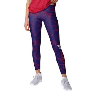 NFL Team Apparel FOCO New York Giants Women's Stretch Tie-Dye Leggings | XL
